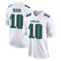 Punc P.Eagles #10 Braden Mann Player White Tundra Fashion Home Game Stitched Jerseys
