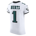 Punc P.Eagles #1 Jalen Hurts White Vapor F.U.S.E. Elite Stitched Jerseys