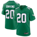 Punc P.Eagles #20 Brian Dawkins Green Alternate Retired Player Game Stitched American Stitched Jerseys