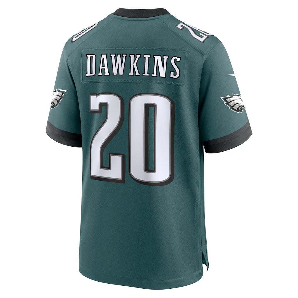 Punc P.Eagles #20 Brian Dawkins Midnight Green Team Retired Player Game Stitched Jerseys