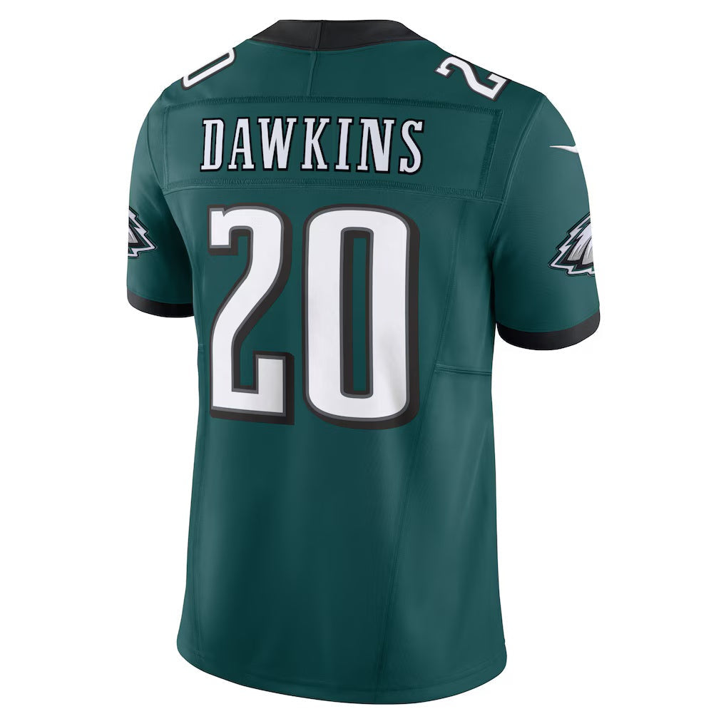 Punc P.Eagles #20 Brian Dawkins Midnight Green Vapor F.U.S.E. Limited Stitched Jerseys
