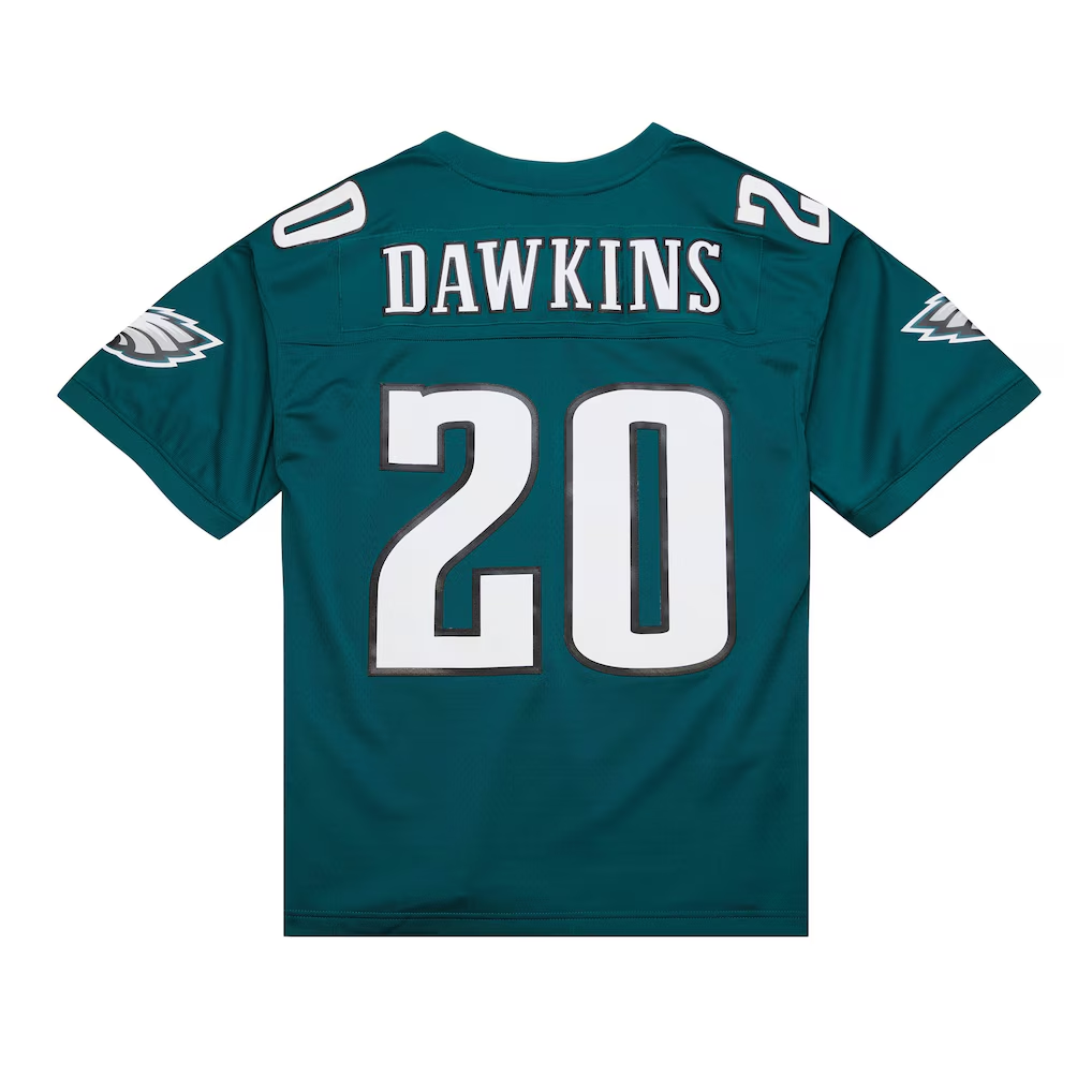 Punc P.Eagles #20 Brian Dawkins Mitchell & Ness Green Legacy Replica Jersey