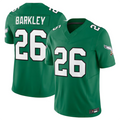 Punc P.Eagles #26 Saquon Barkley Green Alternate Vapor F.U.S.E. Limited Jersey -Stitched American Stitched Jerseys