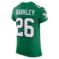 Punc P.Eagles #26 Saquon Barkley Kelly Green Alternate Vapor F.U.S.E. Elite Stitched Jerseys