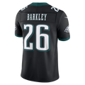 Punc P.Eagles #26 Saquon Barkley Black Alternate Vapor F.U.S.E. Stitched Limited Jerseys