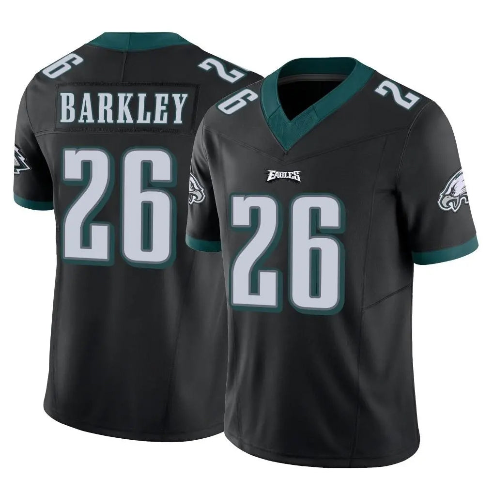 Punc P.Eagles #26 Saquon Barkley Player Black Limited Vapor F.U.S.E. Home Game Stitched Jerseys
