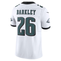 Punc P.Eagles #26 Saquon Barkley White Vapor F.U.S.E. Limited Stitched Jerseys
