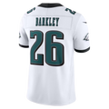 Punc P.Eagles #26 Saquon Barkley White Vapor F.U.S.E. Stitched Limited Jerseys