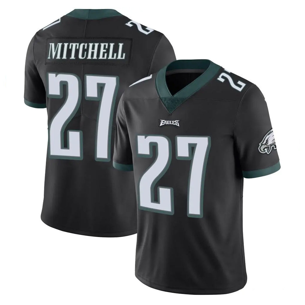 Punc P.Eagles #27 Quinyon Mitchell Player Black Limited Vapor Untouchable Home Game Stitched Jerseys