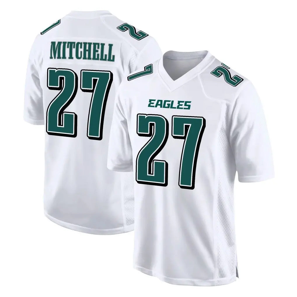 Punc P.Eagles #27 Quinyon Mitchell Player White Tundra Fashion Home Game Stitched Jerseys