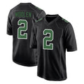 Punc P.Eagles #2 Riq Woolen Player Carbon Green Fashion Home Game Stitched Jerseys