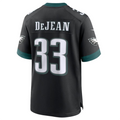 Punc P.Eagles #33 Cooper DeJean Black 2024 Draft Alternate Player Game Jersey Stitched American Stitched Jersey