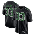 Punc P.Eagles #33 Cooper DeJean Player Black Carbon Kelly Stitched Jerseys