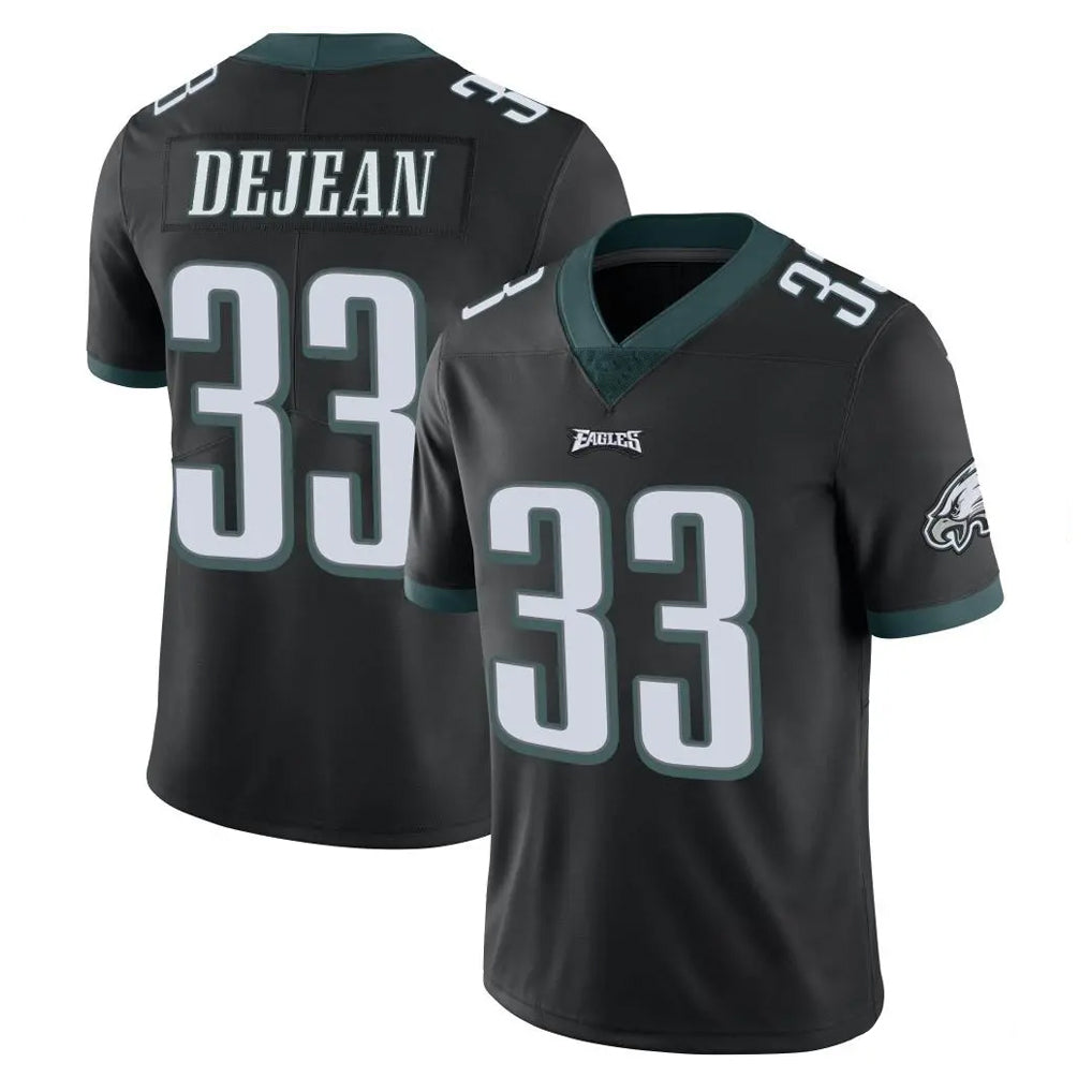 Punc P.Eagles #33 Cooper DeJean Player Black Limited Vapor Untouchable Home Game Stitched Jerseys
