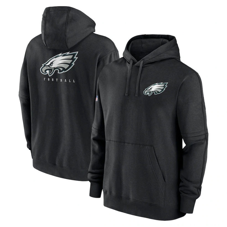 Punc P.Eagles #33 Cooper DeJean Player Black Military Hoodie Game Stitched Jerseys
