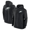 Punc P.Eagles #33 Cooper DeJean Player Black Military Hoodie Game Stitched Jerseys