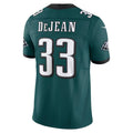 Punc P.Eagles #33 Cooper DeJean Player Midnight Green Vapor F.U.S.E. Limited Stitched Jerseys