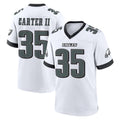 Punc P.Eagles #35 Michael Carter II Player White Game Home Stitched Jerseys
