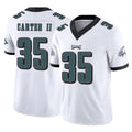 Punc P.Eagles #35 Michael Carter II Player White Limited Vapor F.U.S.E. Home Game Stitched Jerseys