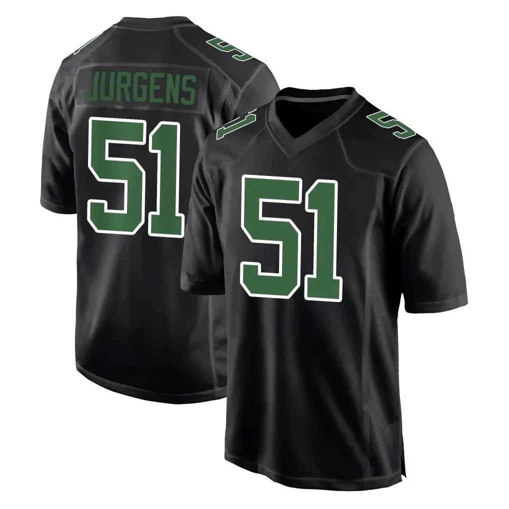 Punc P.Eagles #51 Cam Jurgens Player Carbon Green Fashion Home Game Stitched Jerseys
