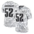 Punc P.Eagles #52 Jonathan Greenard Player Arctic Camo Salute to Service Limited Game Stitched Jerseys