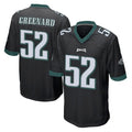 Punc P.Eagles #52 Jonathan Greenard Player Black Home Game Stitched Jerseys