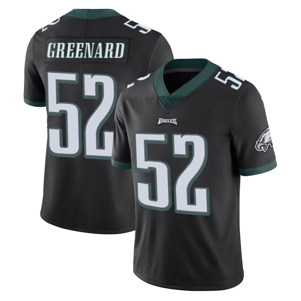 Punc P.Eagles #52 Jonathan Greenard Player Black Limited Vapor Untouchable Home Game Stitched Jerseys