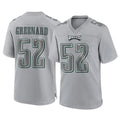 Punc P.Eagles #52 Jonathan Greenard Player Gray Atmosphere Fashion Home Game Stitched Jerseys