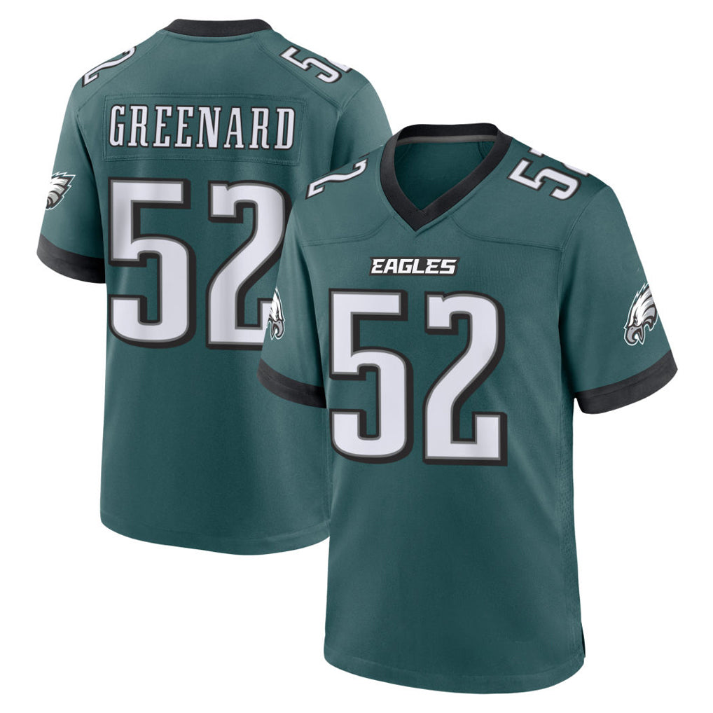 Punc P.Eagles #52 Jonathan Greenard Player Green Home Game Stitched Jerseys