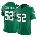 Punc P.Eagles #52 Jonathan Greenard Player Green Kelly Alternate Vapor F.U.S.E. Home Game Stitched Jerseys