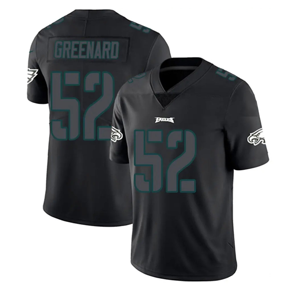 Punc P.Eagles #52 Jonathan Greenard Player Limited Black Impact Home Game Stitched Jerseys