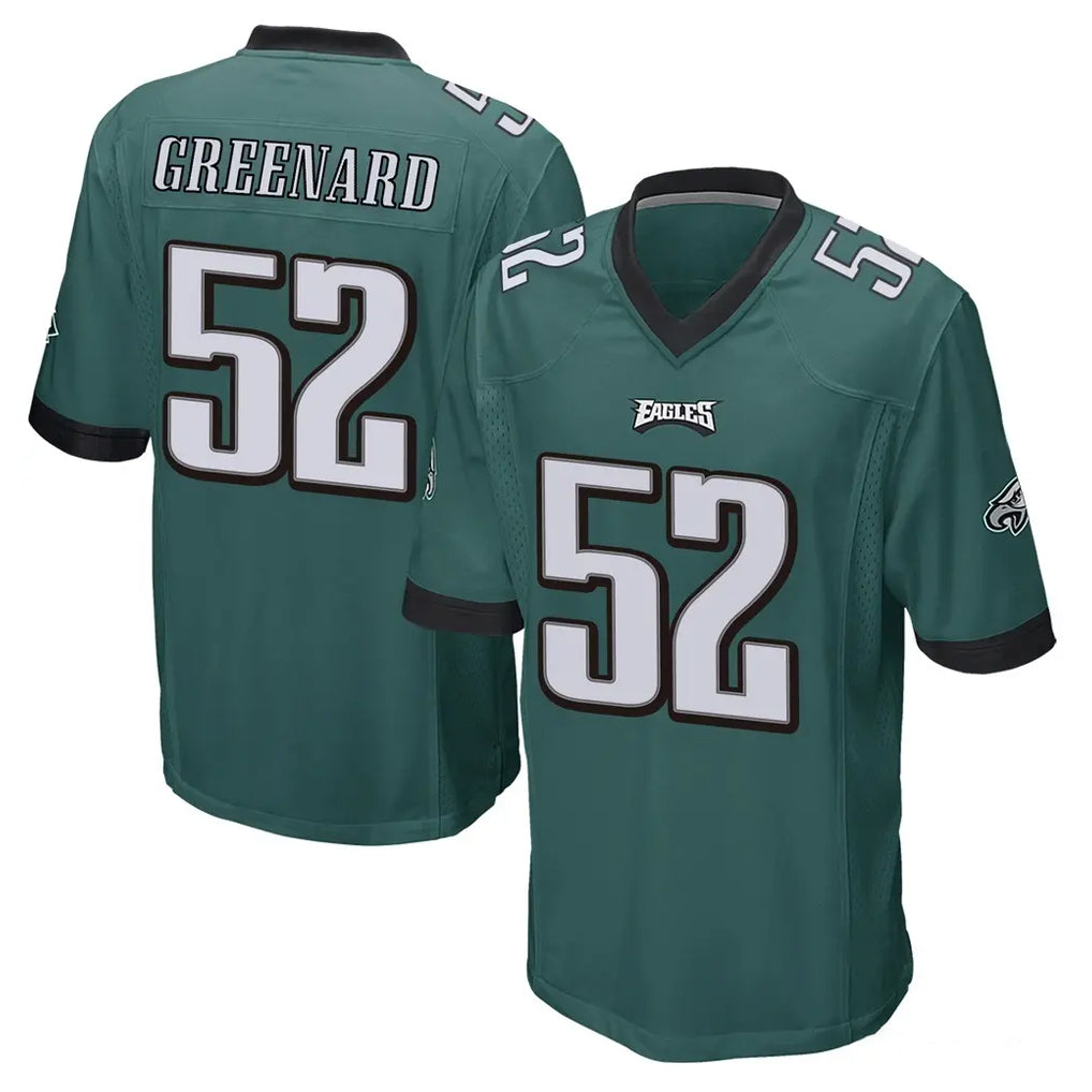 Punc P.Eagles #52 Jonathan Greenard Player Team Color Green Home Game Stitched Jerseys