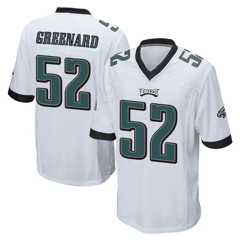 Punc P.Eagles #52 Jonathan Greenard Player White Home Game Stitched Jerseys