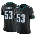 Punc P.Eagles #53 Zack Baun Player Black Limited Vapor F.U.S.E. Home Game Stitched Jerseys