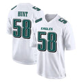 Punc P.Eagles #58 Jalyx Hunt Player White Tundra Fashion Home Game Stitched Jerseys