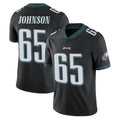 Punc P.Eagles #65 Lane Johnson Player Black Limited Vapor Untouchable Home Game Stitched Jerseys