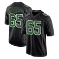 Punc P.Eagles #65 Lane Johnson Player Carbon Green Fashion Home Game Stitched Jerseys