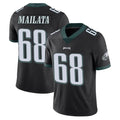 Punc P.Eagles #68 Jordan Mailata Player Black Limited Vapor Untouchable Home Game Stitched Jerseys