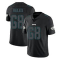 Punc P.Eagles #68 Jordan Mailata Player Limited Black Impact Home Game Stitched Jerseys