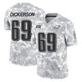 Punc P.Eagles #69 Landon Dickerson Player Arctic Camo Salute to Service Limited Game Stitched Jerseys
