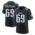 Punc P.Eagles #69 Landon Dickerson Player Black Game Home Stitched Jerseys