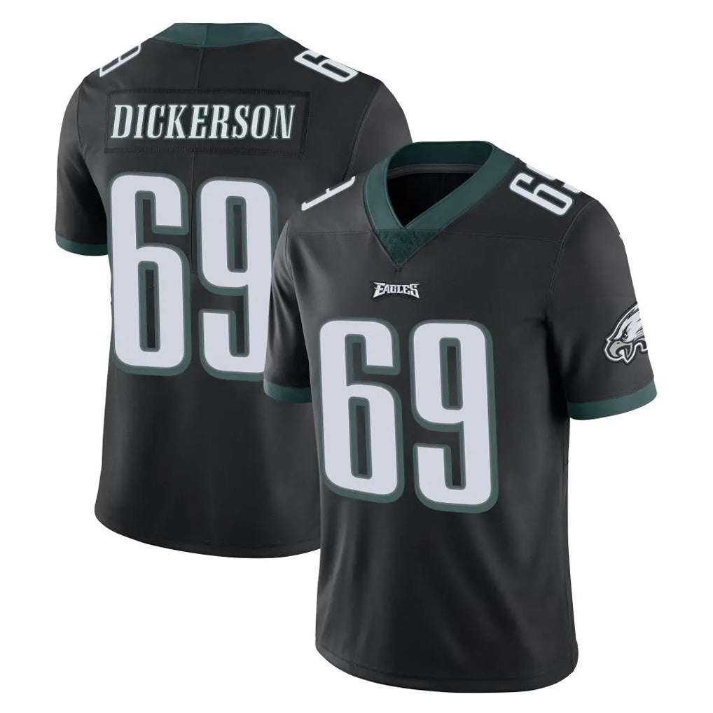 Punc P.Eagles #69 Landon Dickerson Player Black Limited Vapor Untouchable Home Game Stitched Jerseys