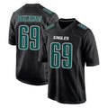 Punc P.Eagles #69 Landon Dickerson Player Carbon Black Fashion Home Game Stitched Jerseys