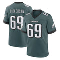 Punc P.Eagles #69 Landon Dickerson Player Green Home Game Stitched Jerseys
