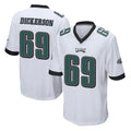 Punc P.Eagles #69 Landon Dickerson Player White Home Game Stitched Jerseys