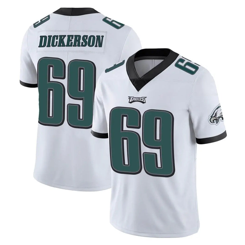 Punc P.Eagles #69 Landon Dickerson Player White Limited Vapor Untouchable Home Game Stitched Jerseys