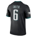 Punc P.Eagles #6 DeVonta Smith Black Legend Player Performance Top Stitched Jerseys