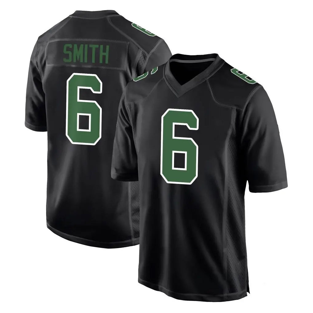 Punc P.Eagles #6 DeVonta Smith Player Carbon Green Fashion Home Game Stitched Jerseys