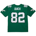 Punc P.Eagles #82 Mike Quick Mitchell & Ness Kelly Green Legacy Replica Jersey