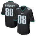 Punc P.Eagles #88 Dallas Goedert Player Black Home Game Stitched Jerseys